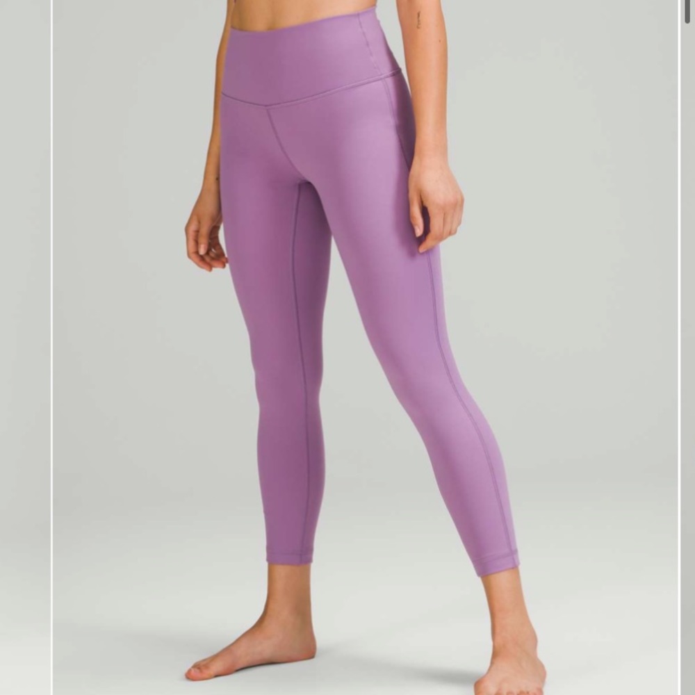Lululemon Wunder Under 25” Luxtreme Wisteria Purple